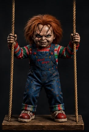 Horror Movie Character Swinging Decor