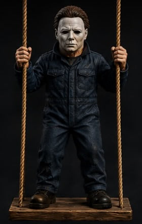 Horror Movie Character Swinging Decor